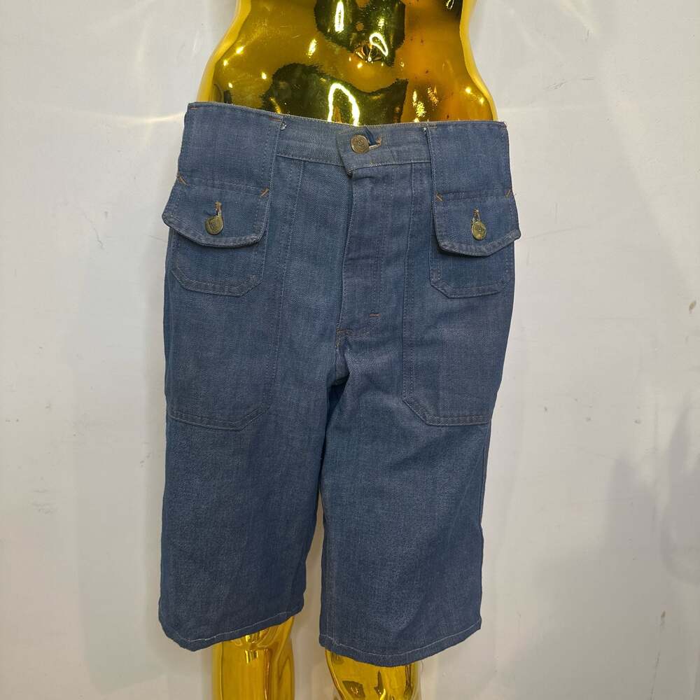 Vintage 70s‎ Lee Denim Bush Shorts Size 30